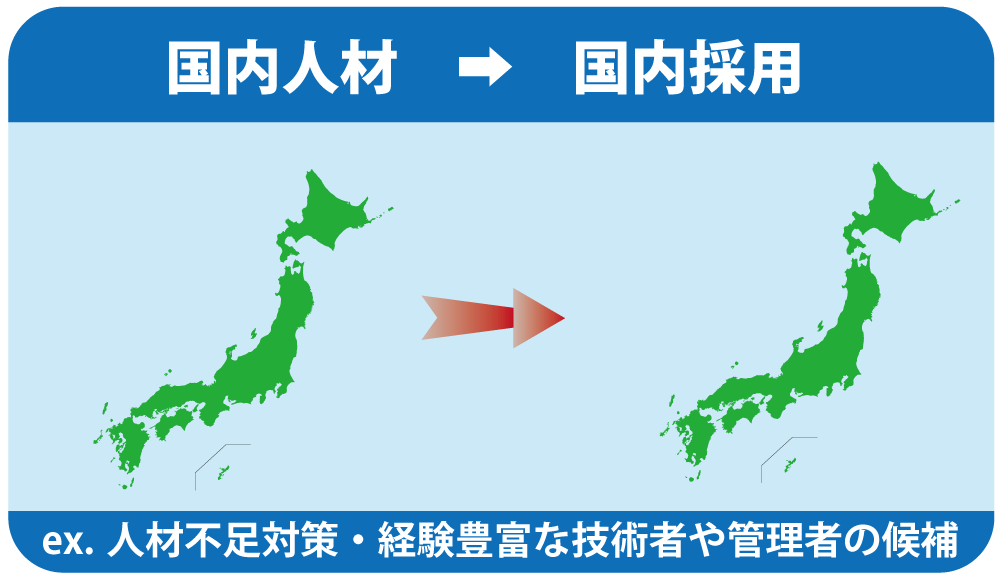 海外人材を国内採用